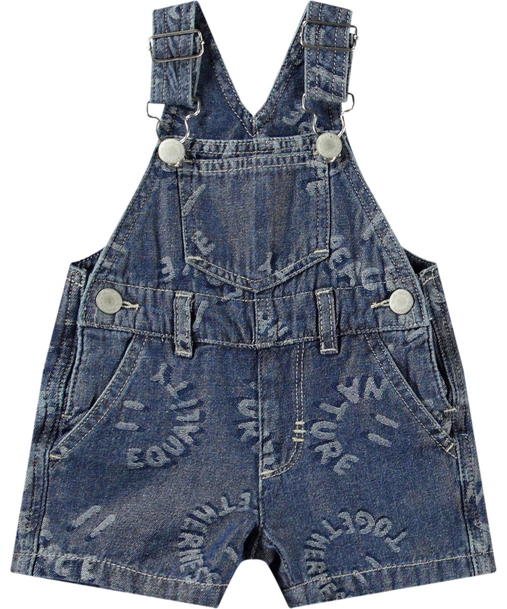 Spot - Word Smiles - Korte biologisch katoenen babytuinbroek.