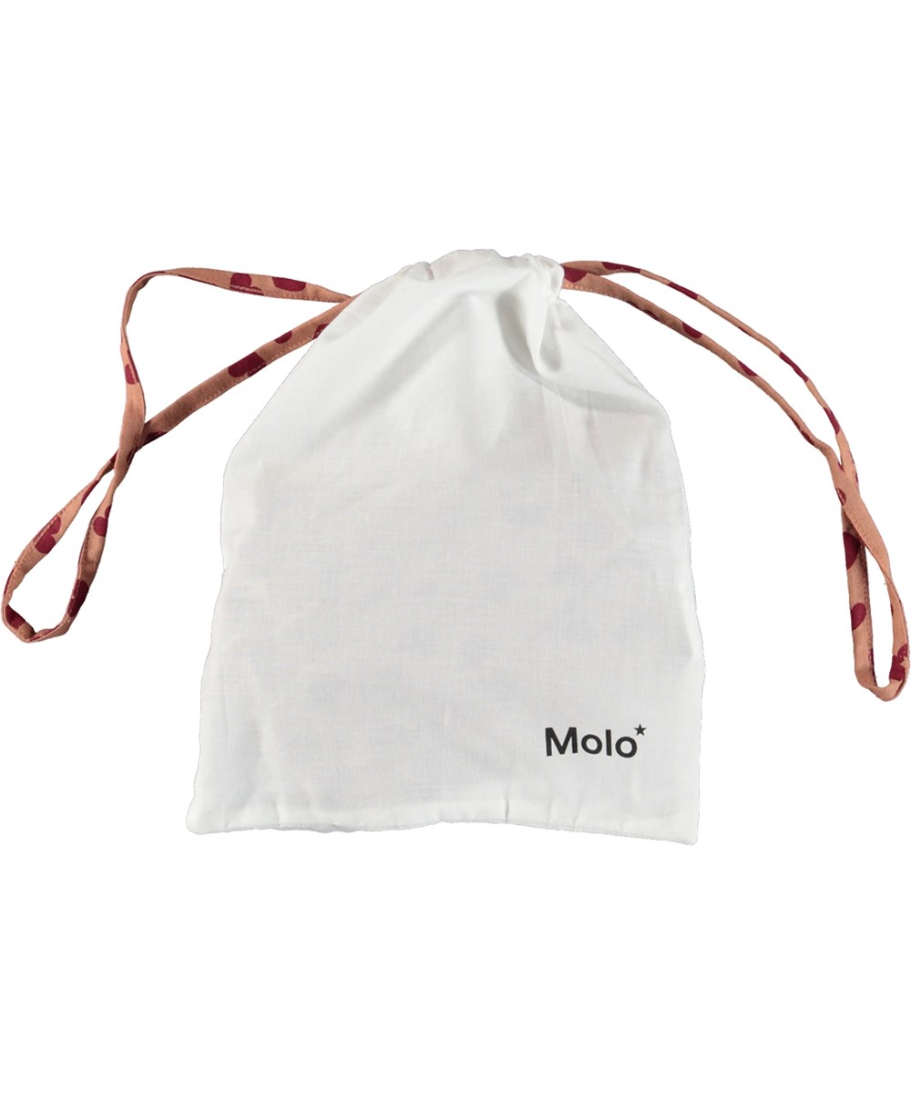 Lex - Rose Mist Love - Lichtroze biologische pyjama met hartjesprint