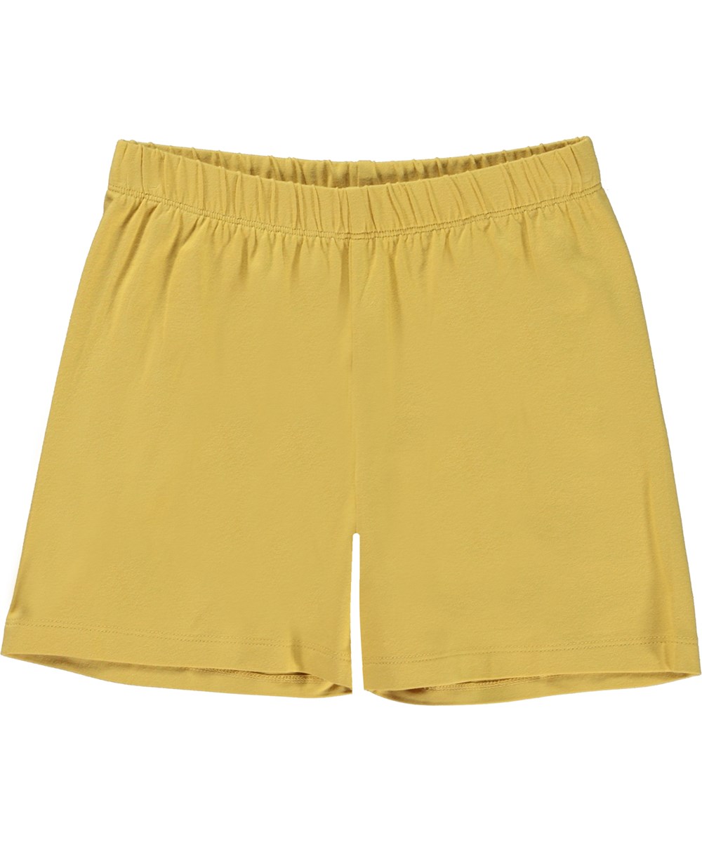 Luvis - Rattan - Yellow organic nightwear set with smiley face