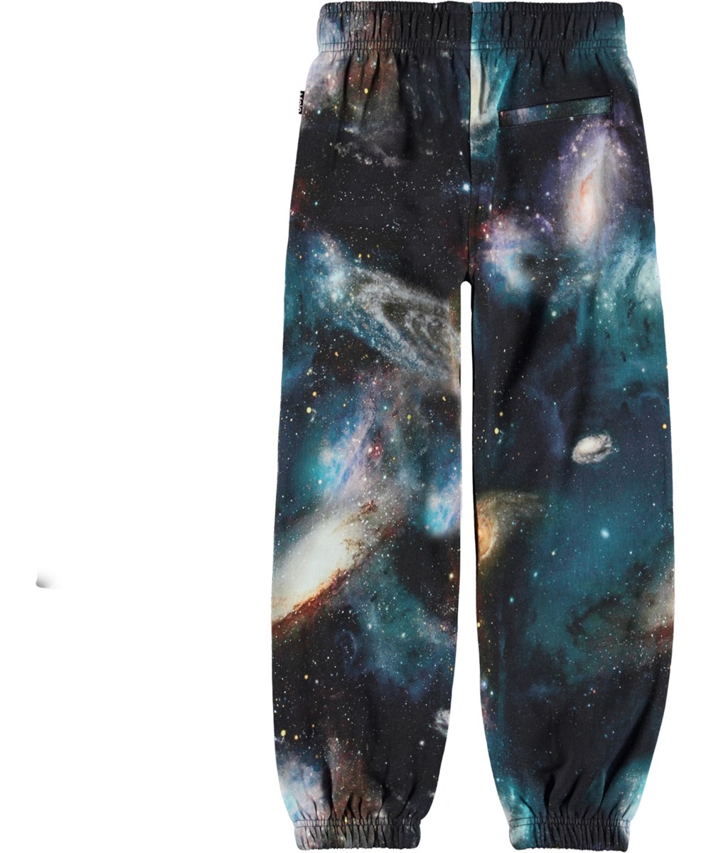 Adan - Galaxies - Organic unisex sweatpants with galaxy print
