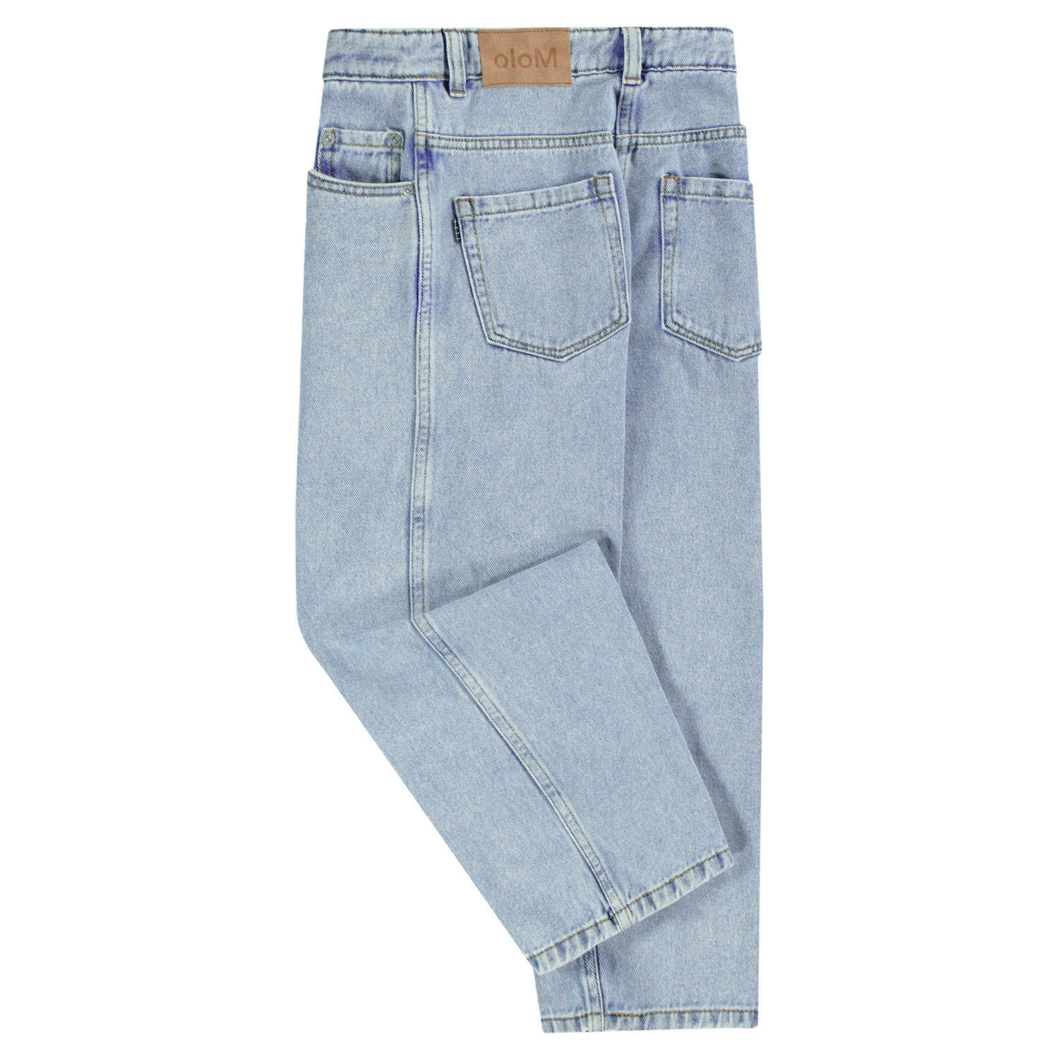 Aiden - Washed Down - Light blue organic cotton denim jeans