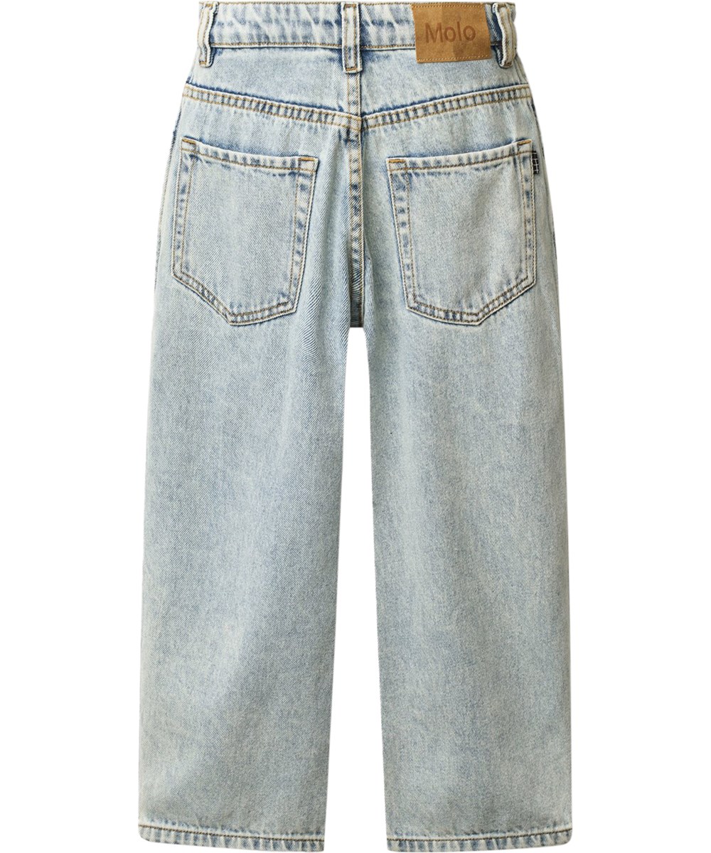 Aiden - Washed Down - Blue jeans for children made of organic cotton for children
