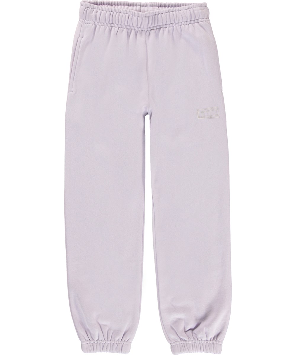 Am - Frozen Lilac - Purple organic unisex sweatpants