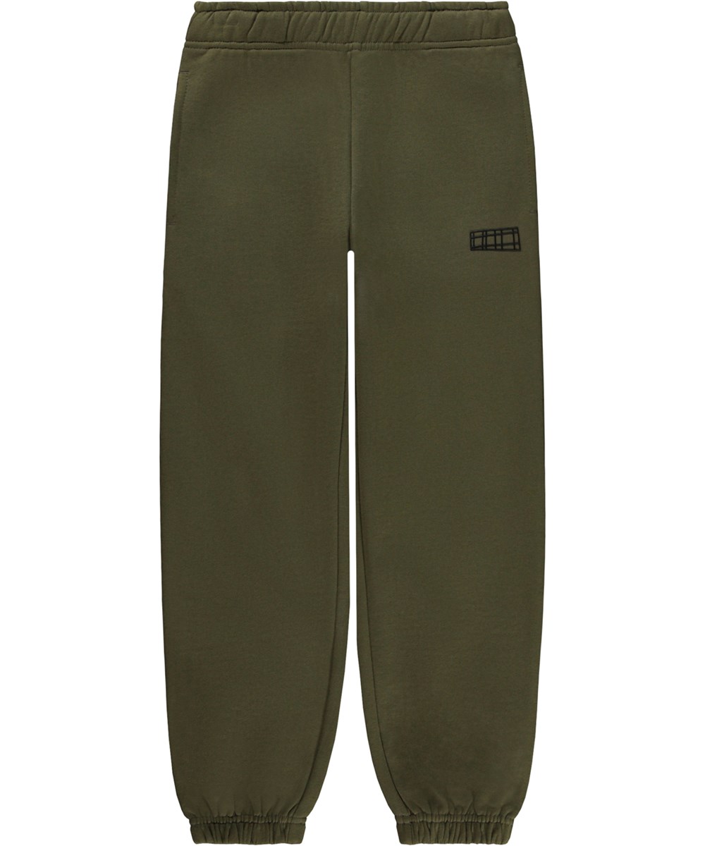 Am - Growth - Army green joggers with logo
