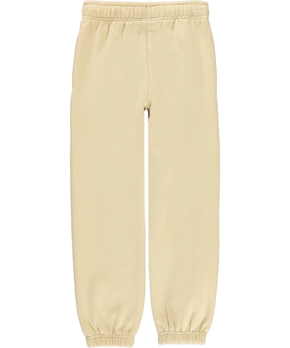 Am - Starlight - Light yellow organic unisex sweatpants