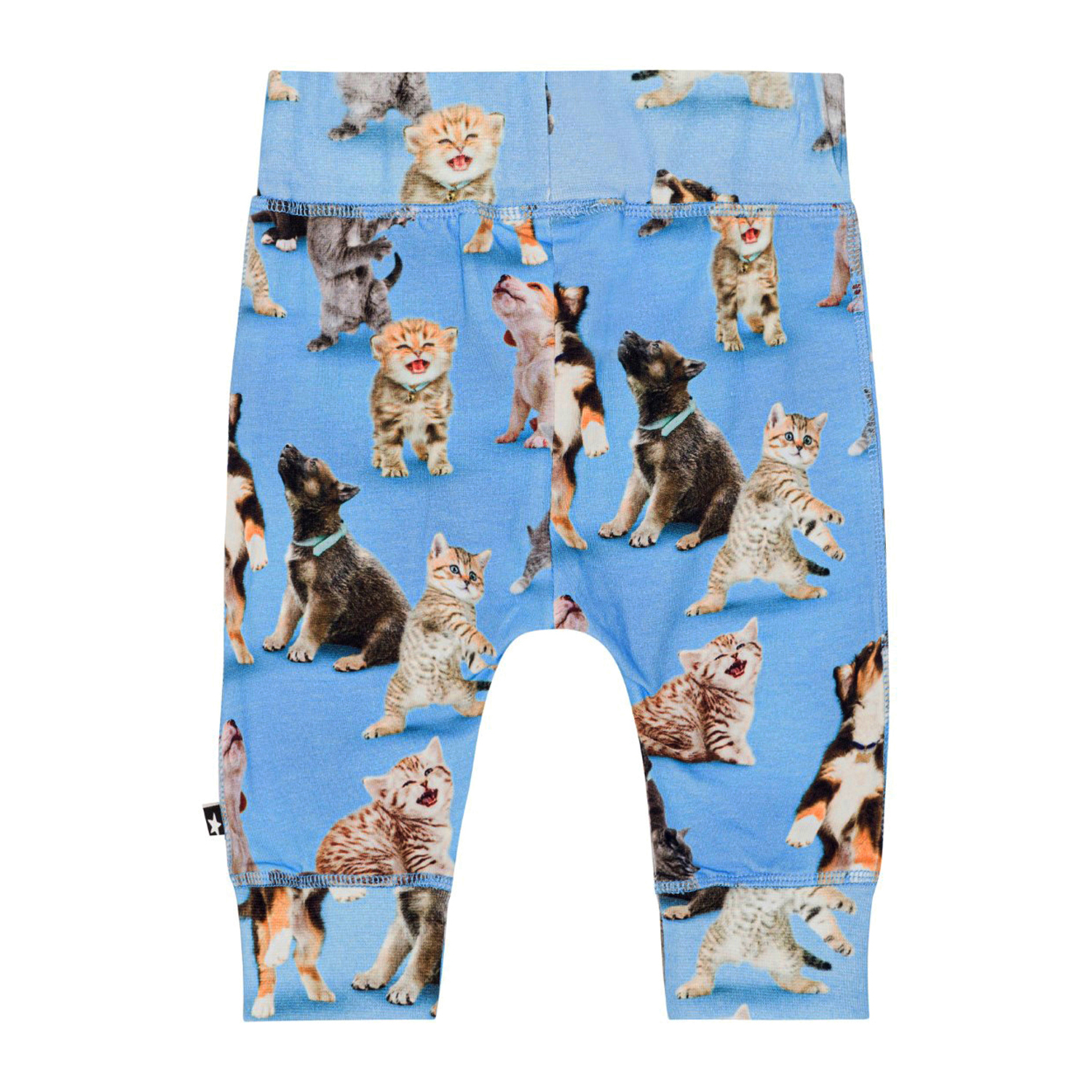 Sammy Joy Of Music Blue baby trousers in organic cotton jersey