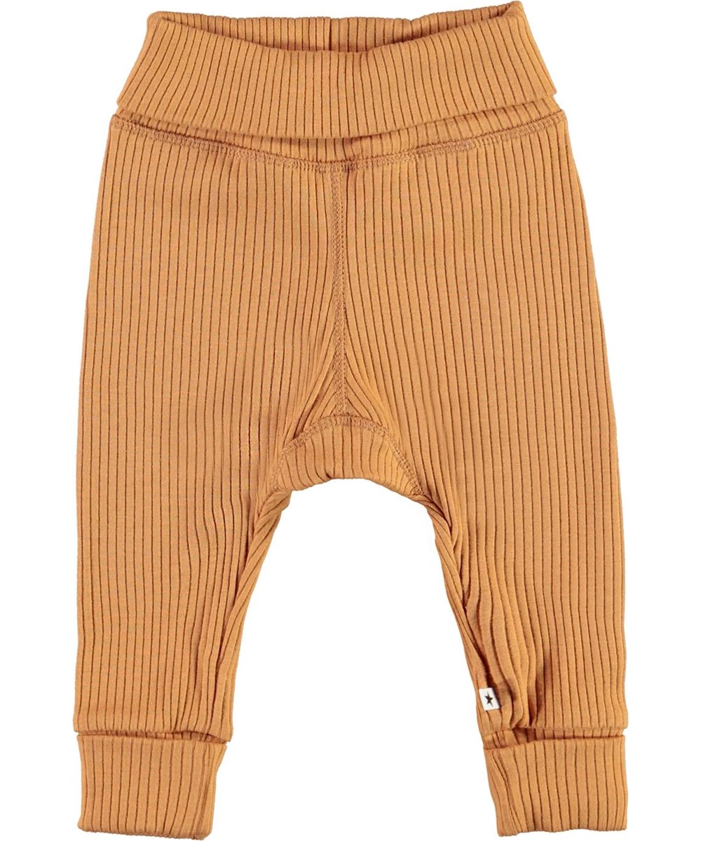 San - Deer - Brown rib baby trousers
