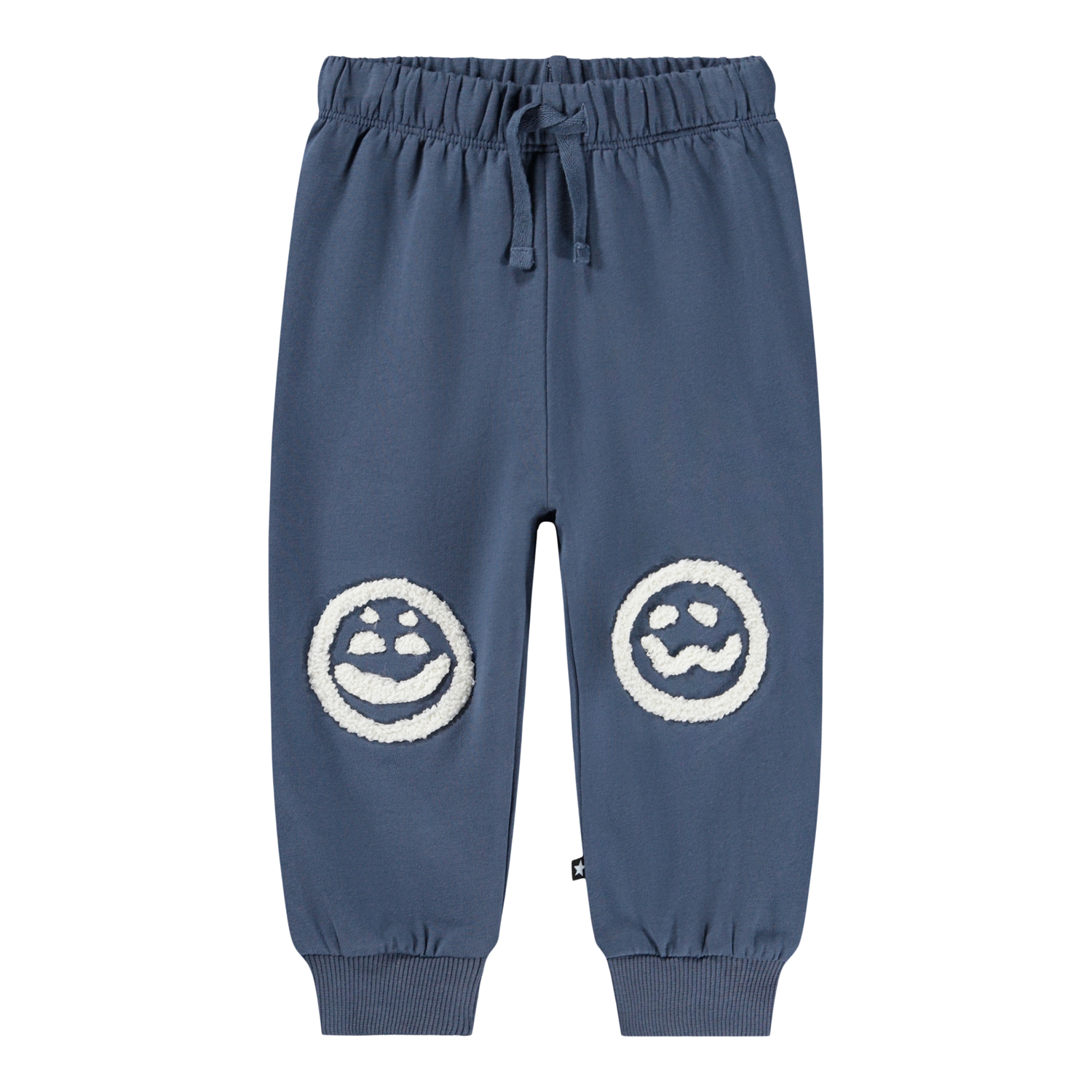 【Anyone more】Cedi Siwa Washing White Black Blue Wide Pants wide-leg pant in cotton jersey in WASHED BLUE | alexanderwang®