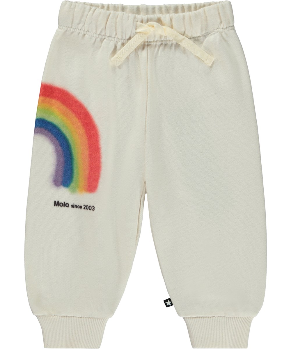 Simeon - Rainbow - Jubilee baby trousers with rainbow print
