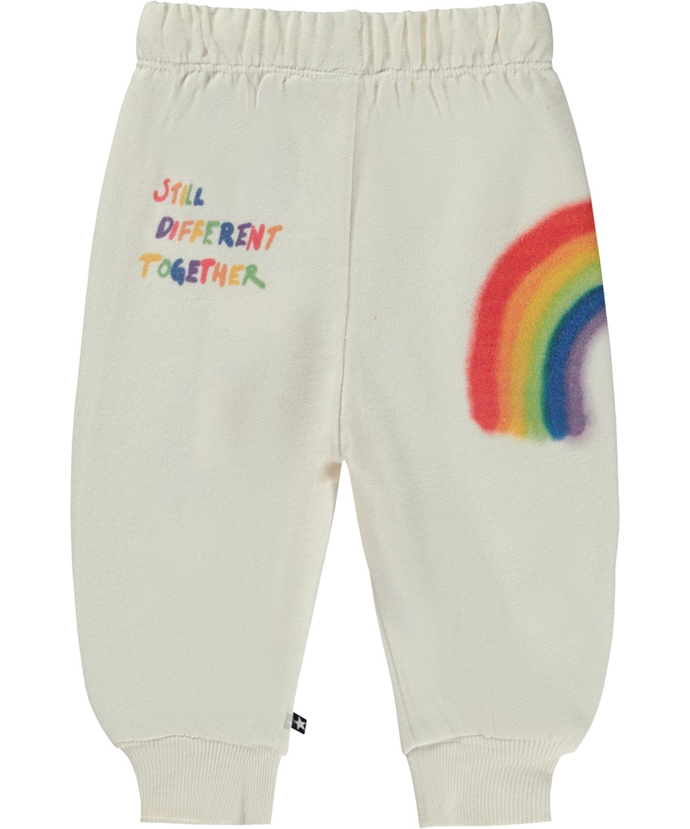 Simeon - Rainbow - Jubilee baby trousers with rainbow print