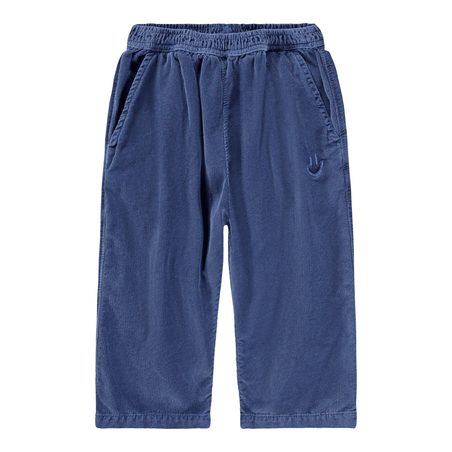 Simeon - Evening Sky - Soft dark blue pants for the little