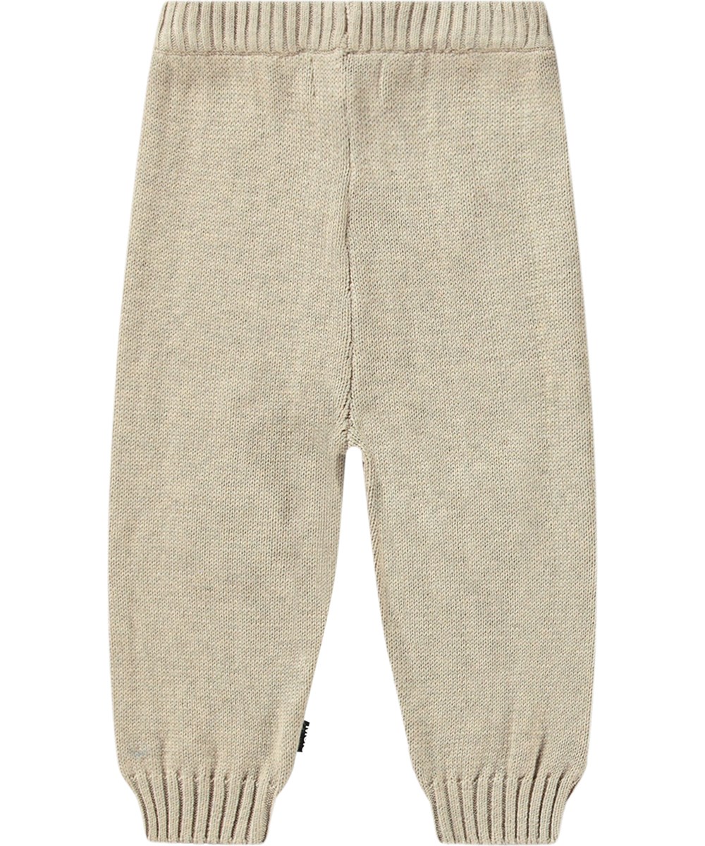 Sol - Balloon Smile - Cheerful beige trousers for little ones with colourful balloon print.