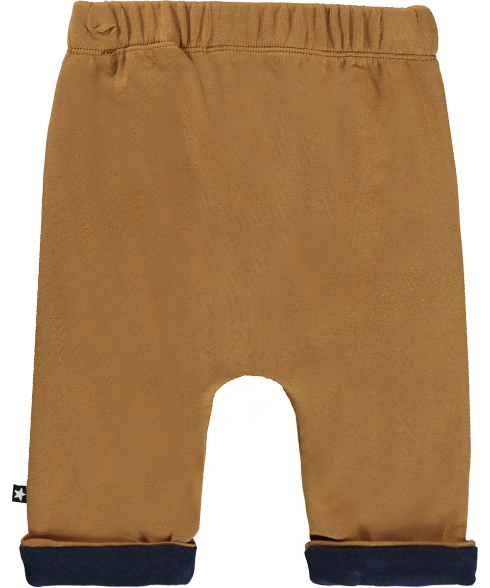 Soyo - Earth Galaxy - Brown organic baby sweatpants