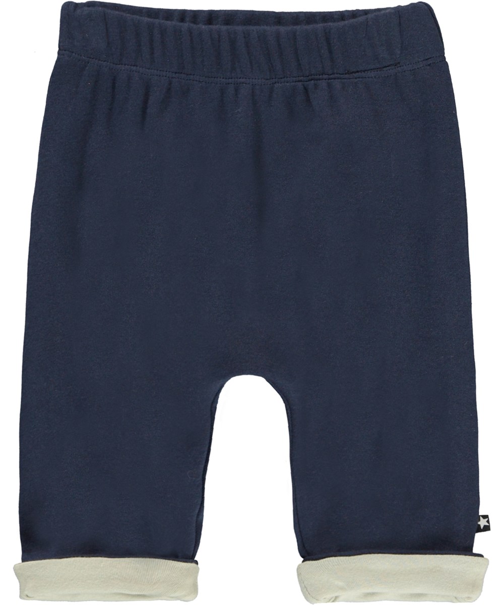 Soyo - Galaxy Stone - Blue organic baby sweatpants