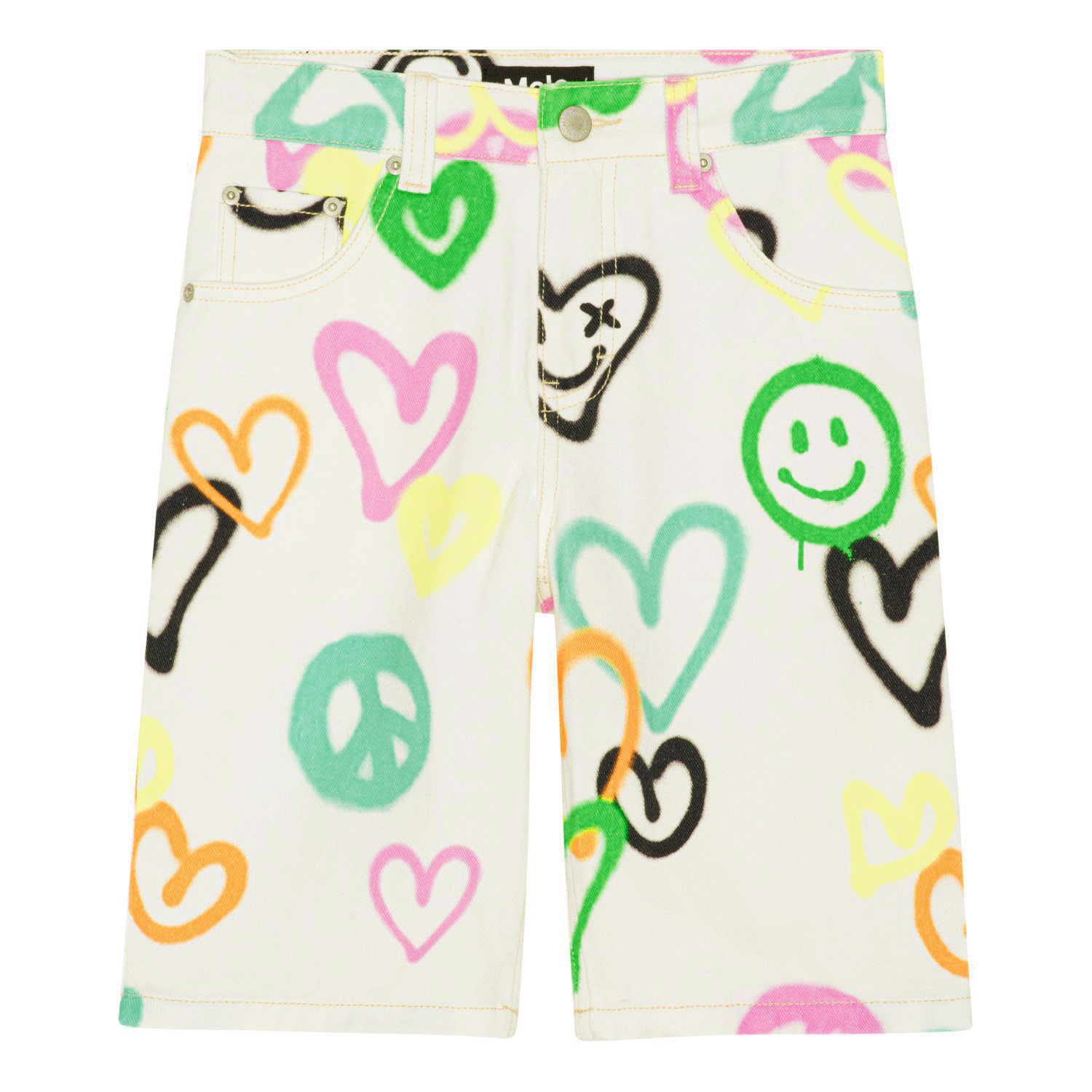 ALL OF MY LOVE WOVEN SHORTS