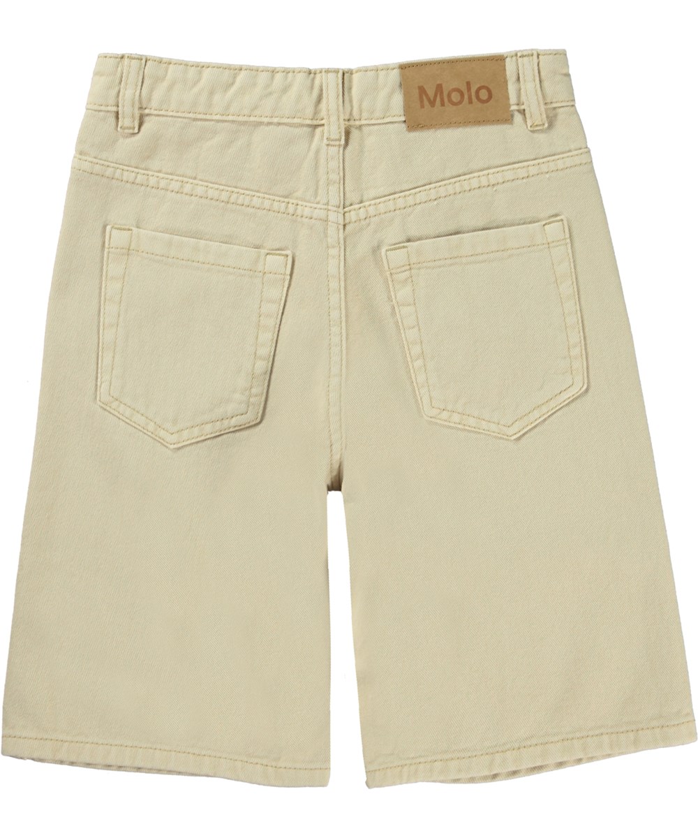 Art - Naturelle - Knielange Jeansshorts in Beige