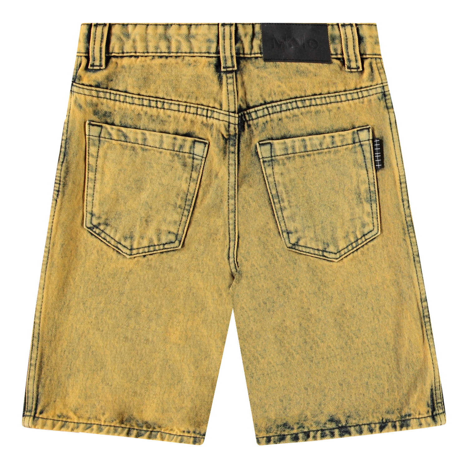 【Anyone more】Yellow Tin Washing Short Denim Pants Women's Yellow Denim Shorts Yellow, M | Beyond Retro