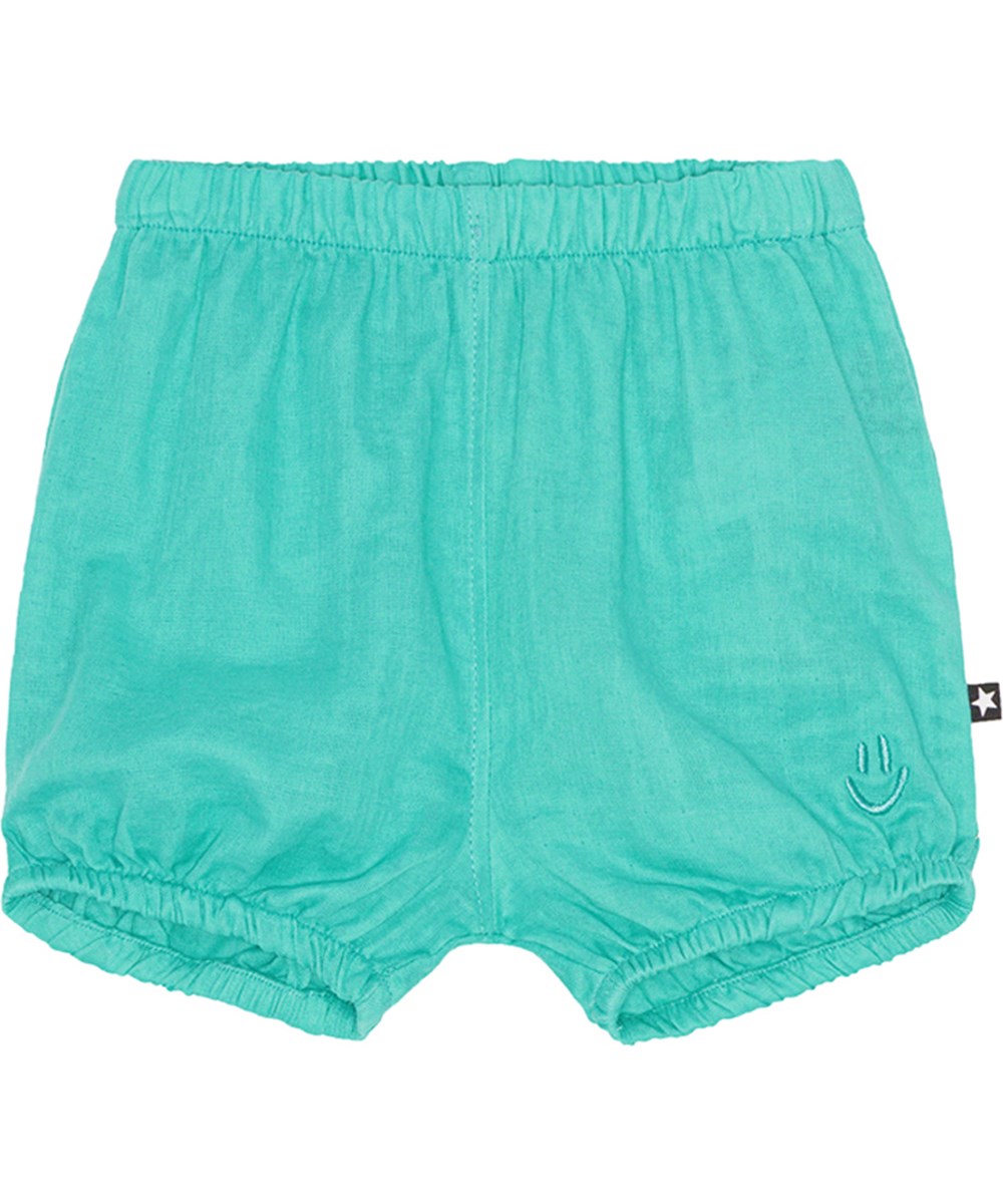 Somos - Pacific - Turquoise bloomer shorts in organic cotton