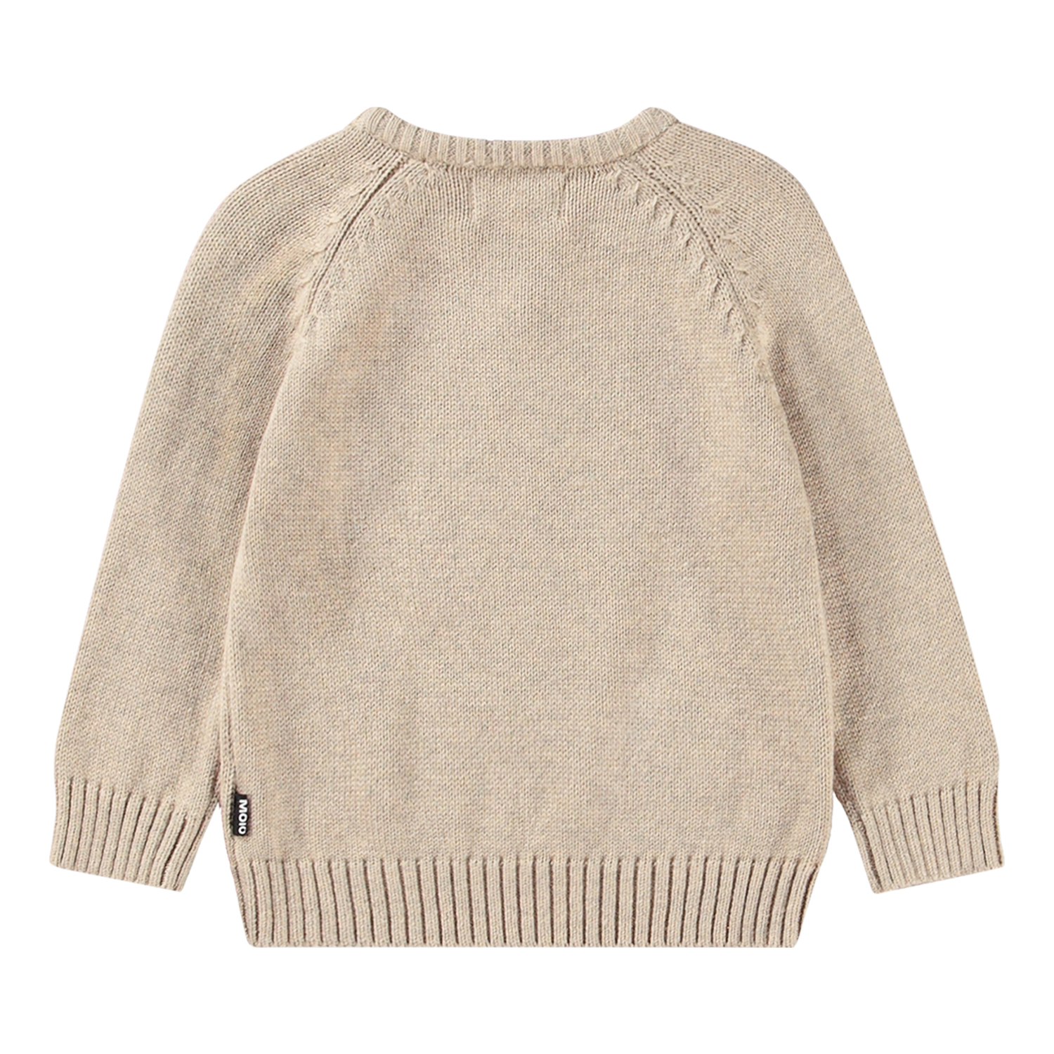 Bless - Balloon Smile - Beige jumper for kids with blue balloon