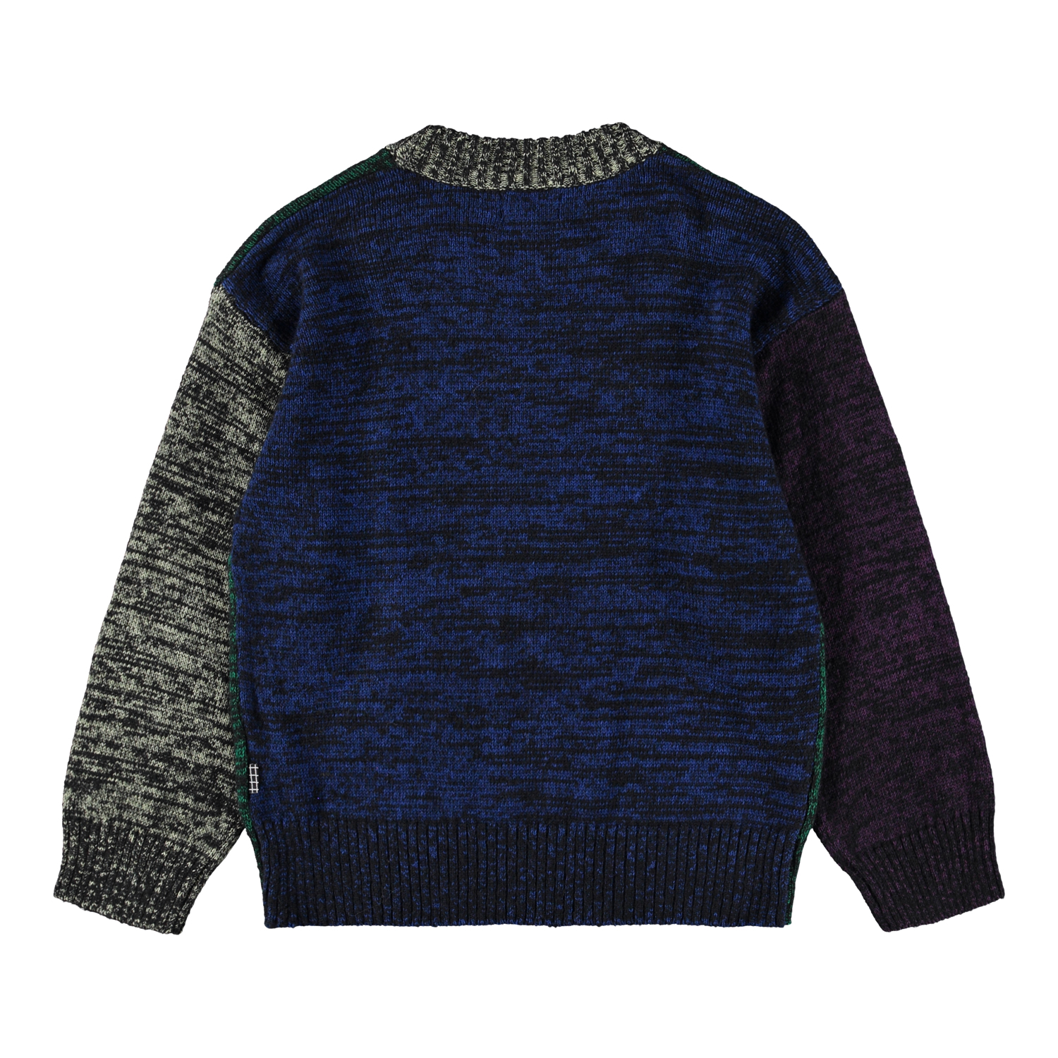 Brian - Mix Colour - Multicolored marled knitted sweater