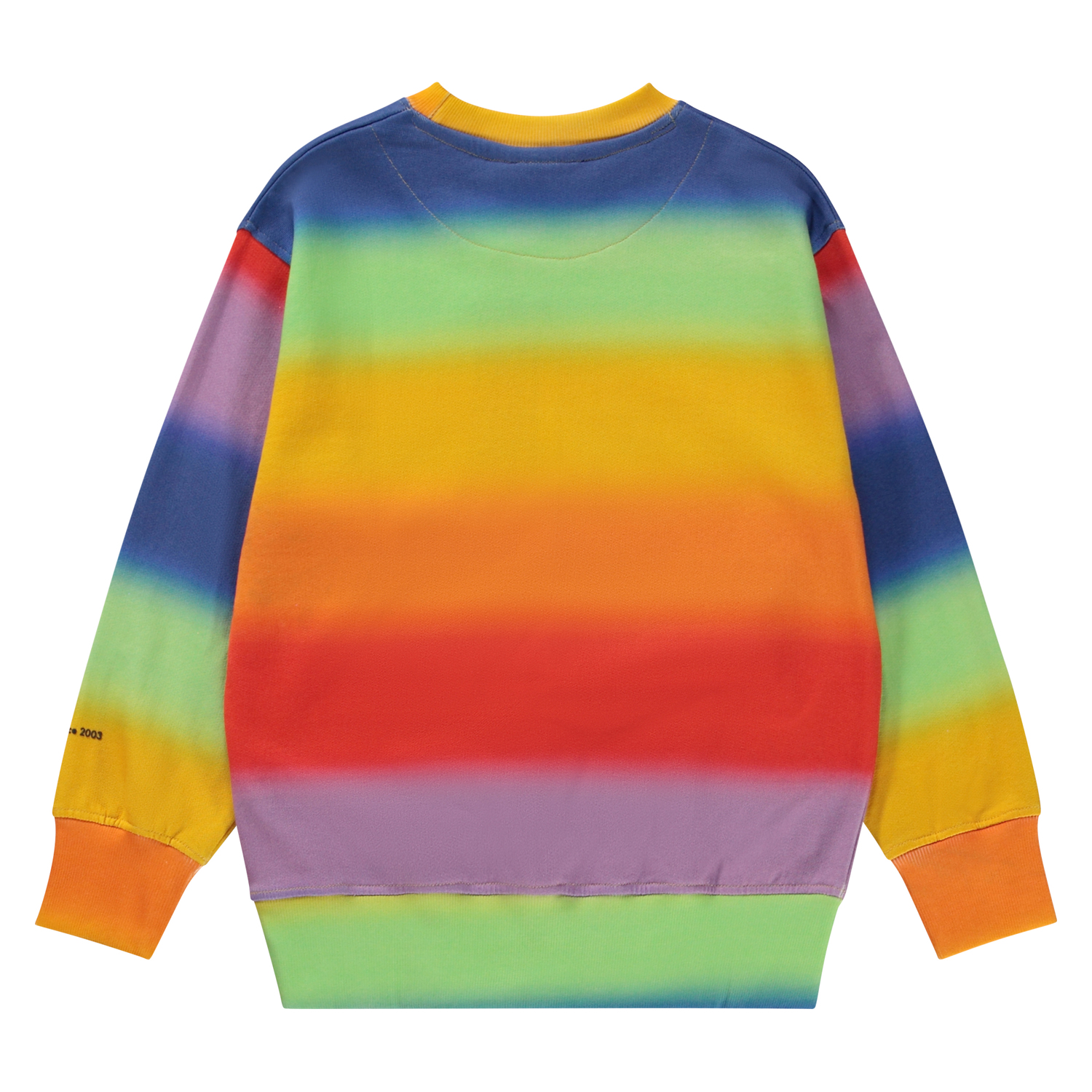Rainbow print sweatshirt sale