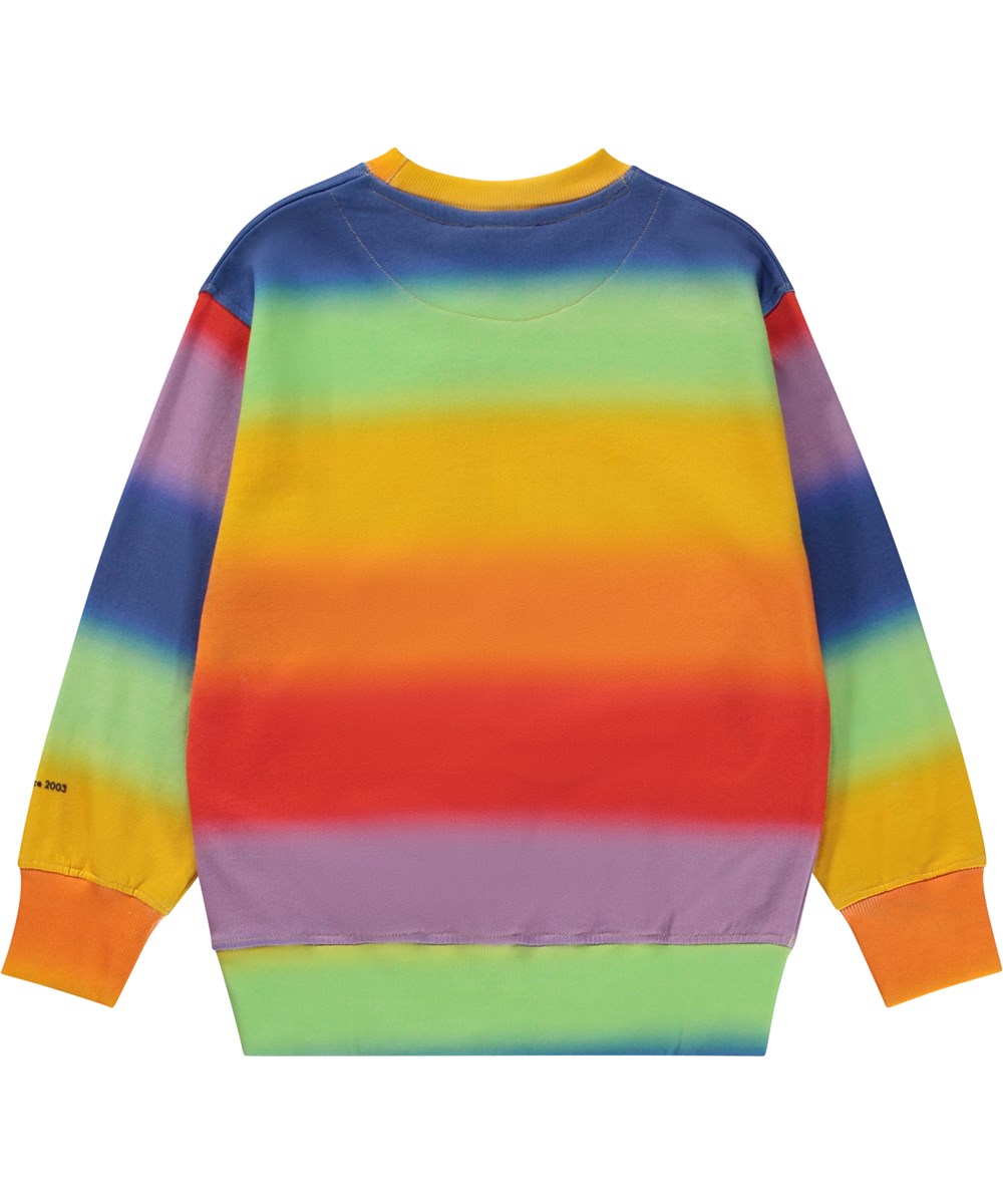 Mattis - Rainbow Spray - Jubilee sweatshirt with rainbow print