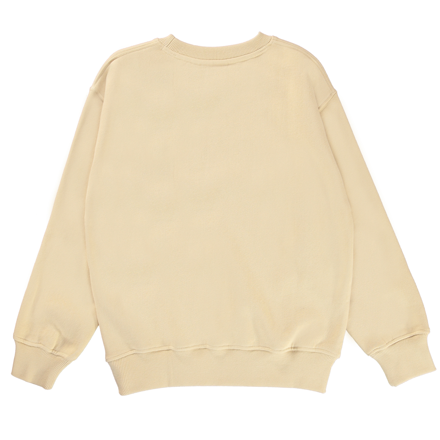 Memphis - Starlight - Light yellow organic unisex sweatshirt