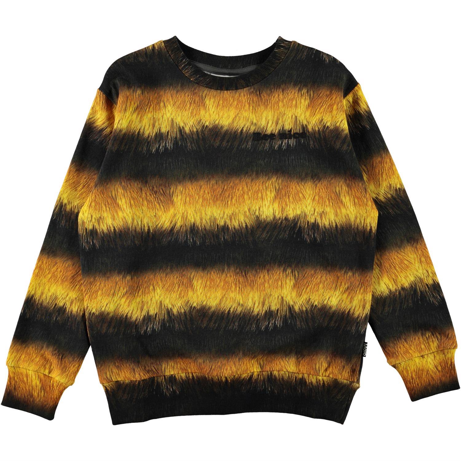 Mik - Bee - Black and yellow bee sweatshirt - Molo