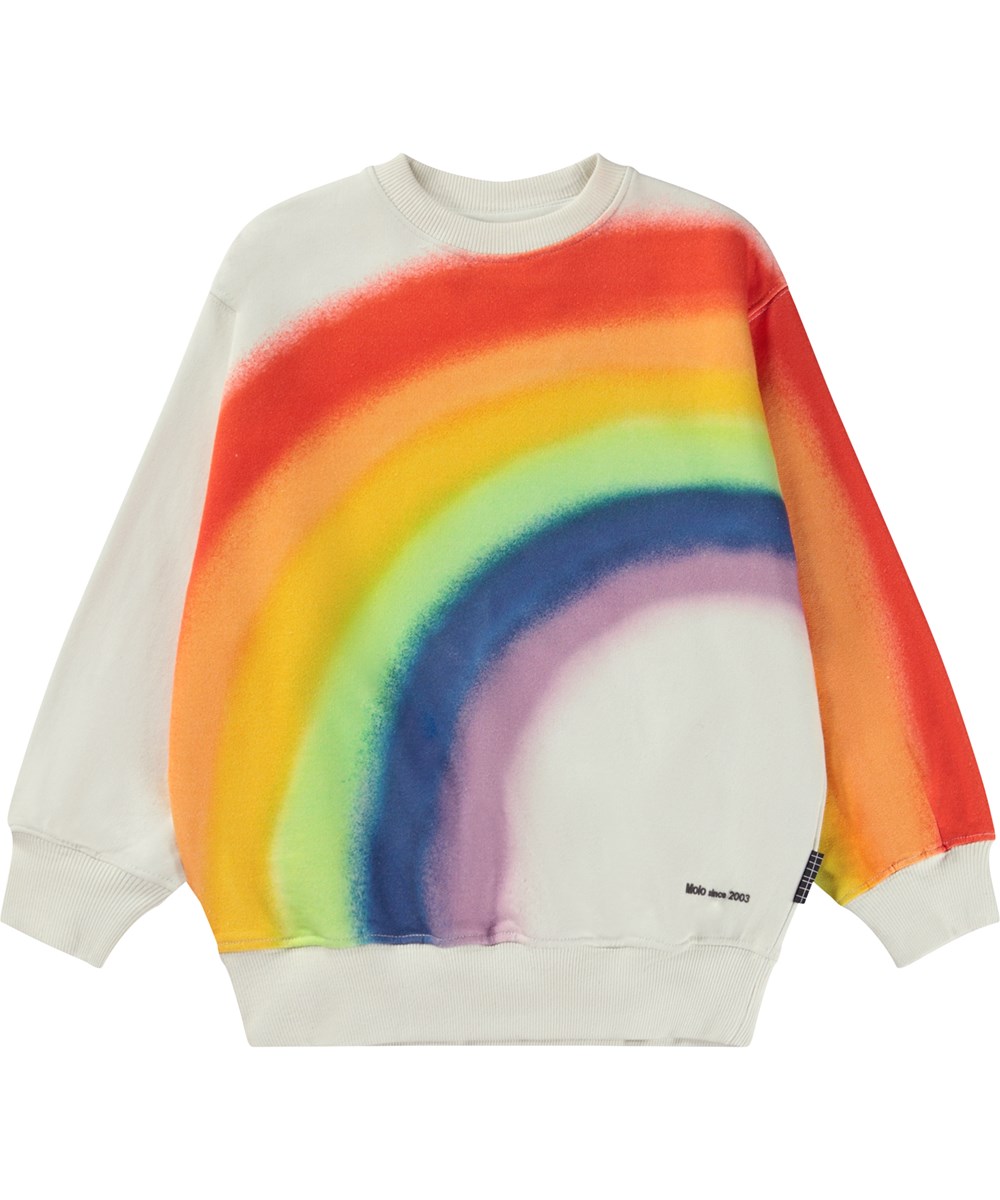 Monti - Rainbow - Jubilee sweatshirt with rainbow print