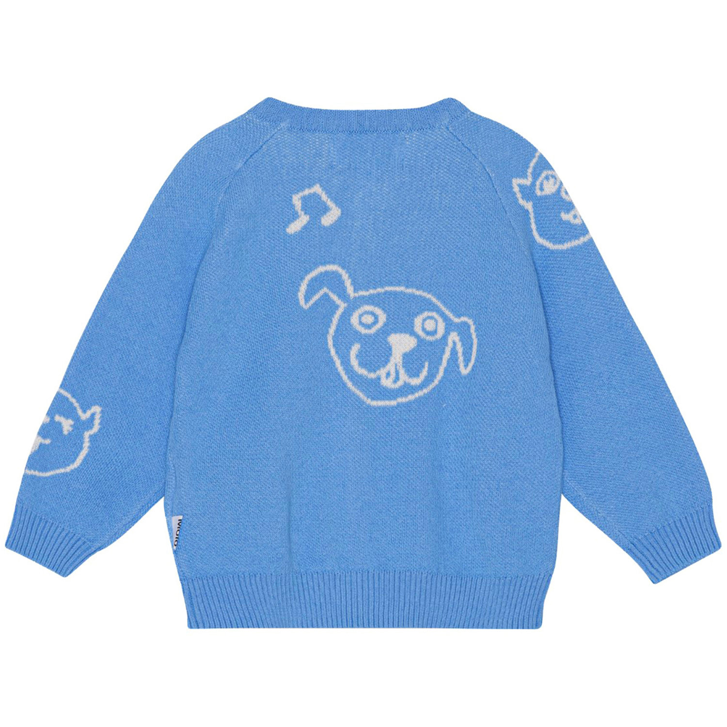 Brody - Forget Me Not - Blauer Strick-Cardigan für die Kleinen aus 