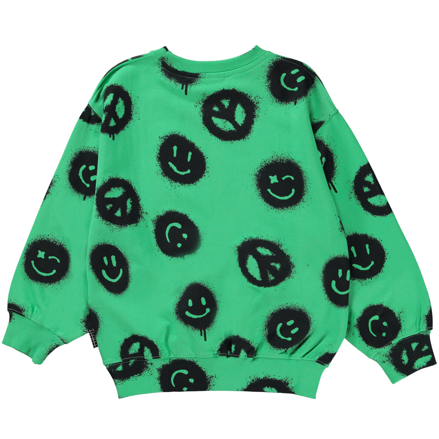Monti - Fresh Peace - Unisex-Sweatshirt in Grün mit Frieden - Molo