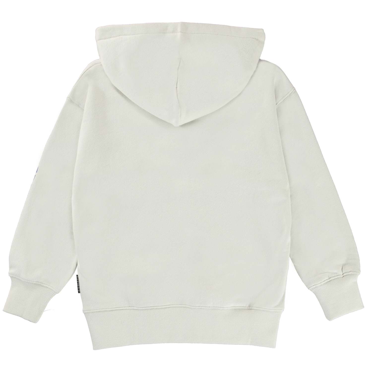 Moz Moon Öko weißer Unisex-Hoodie Nasa Molo