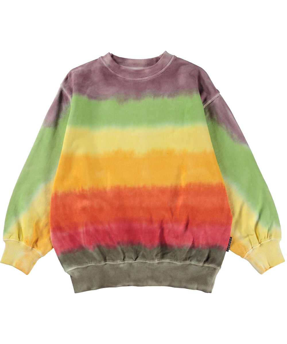 Monti - Colour Stripes - Unisex trui met kleurrijke strepen