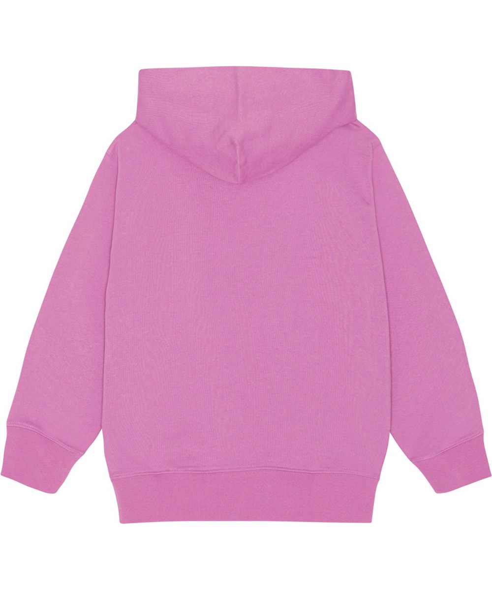 Moz - Purple Pink - Paarse hoodie van zacht biologisch katoen