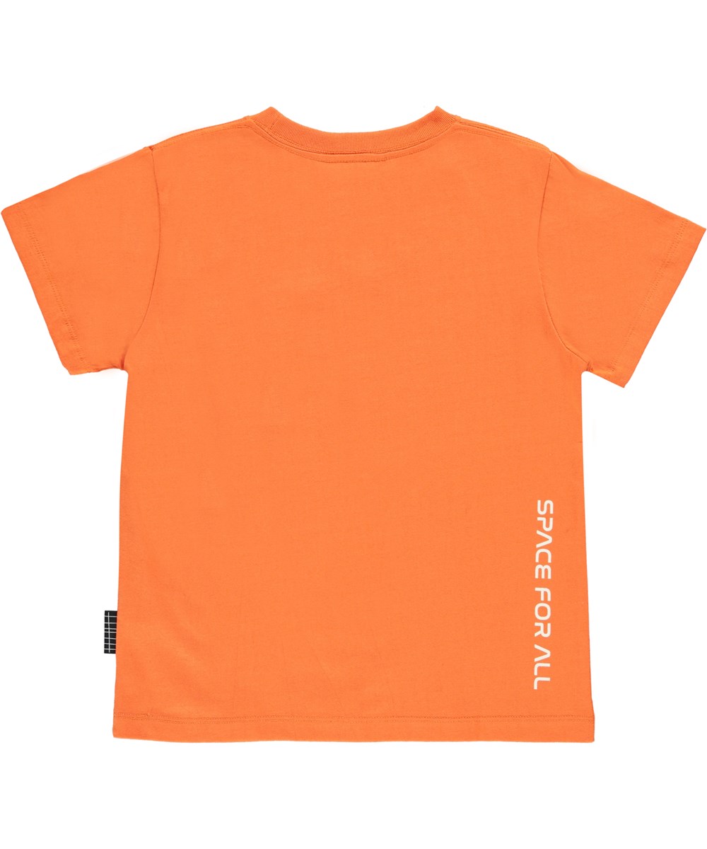 Rame - Sun - Oranje biologische unisex t-shirt met Nasa print