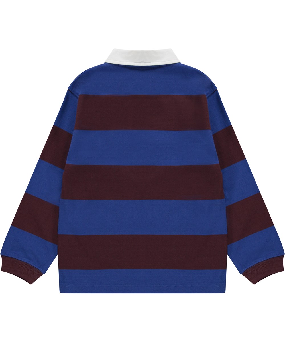 Relz - Royal Sassa - Biologische rugbyshirt met brede strepen