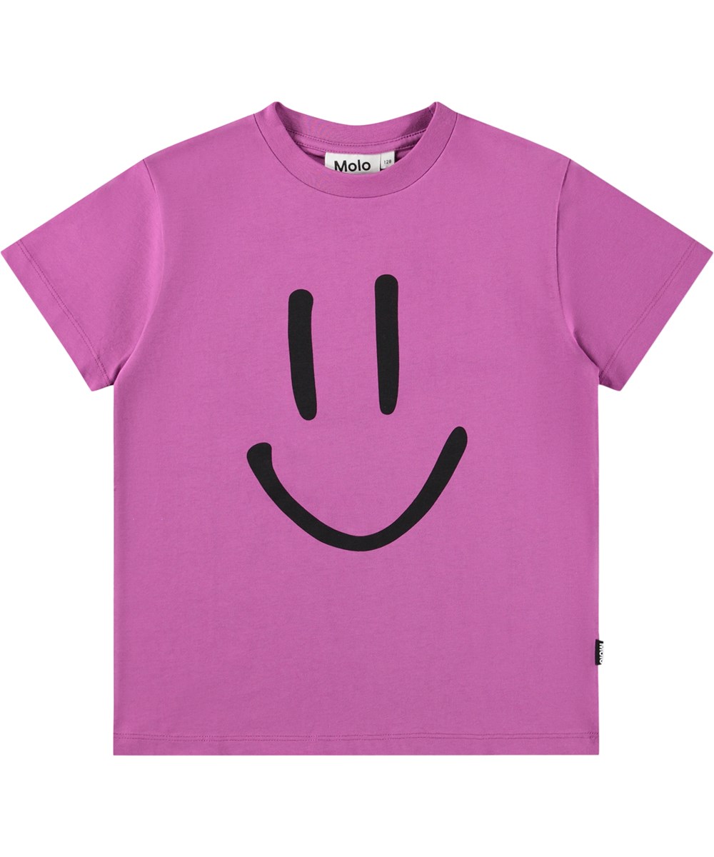 Roxo - Charisma - Paars kinder T-shirt gemaakt van biologisch katoen