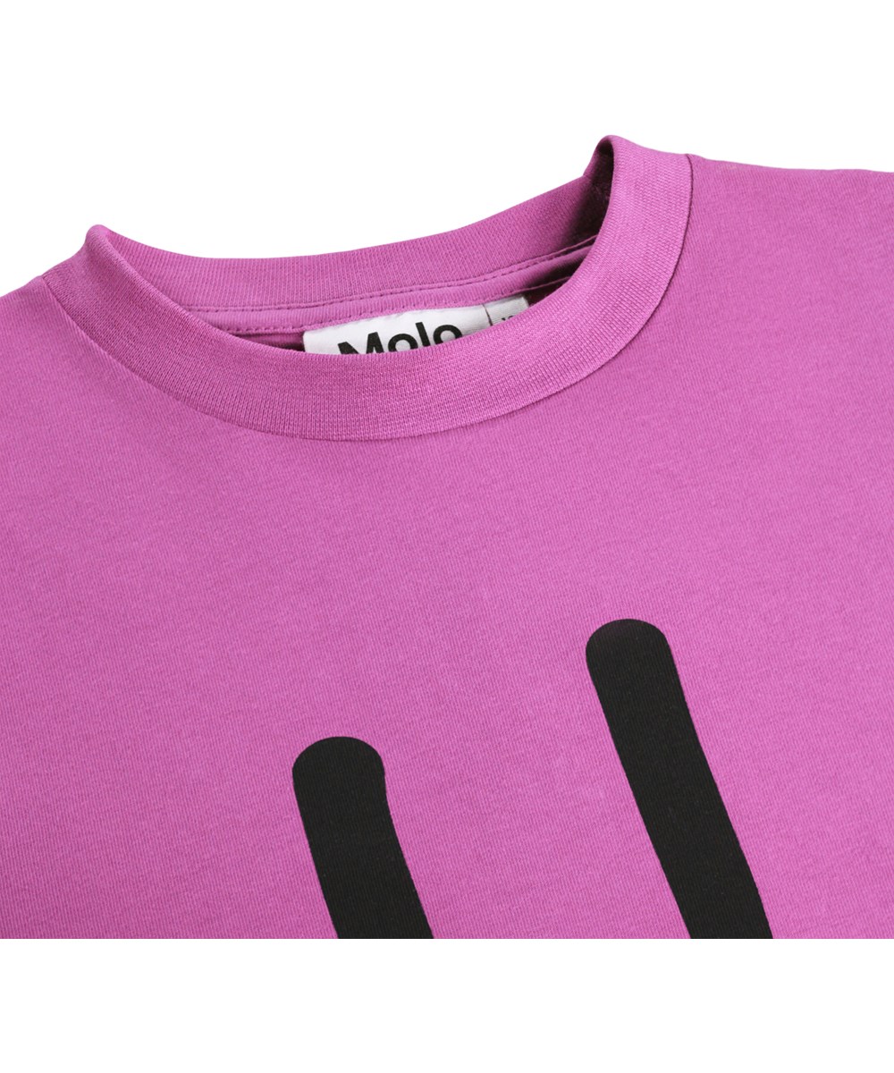 Roxo - Charisma - Paars kinder T-shirt gemaakt van biologisch katoen