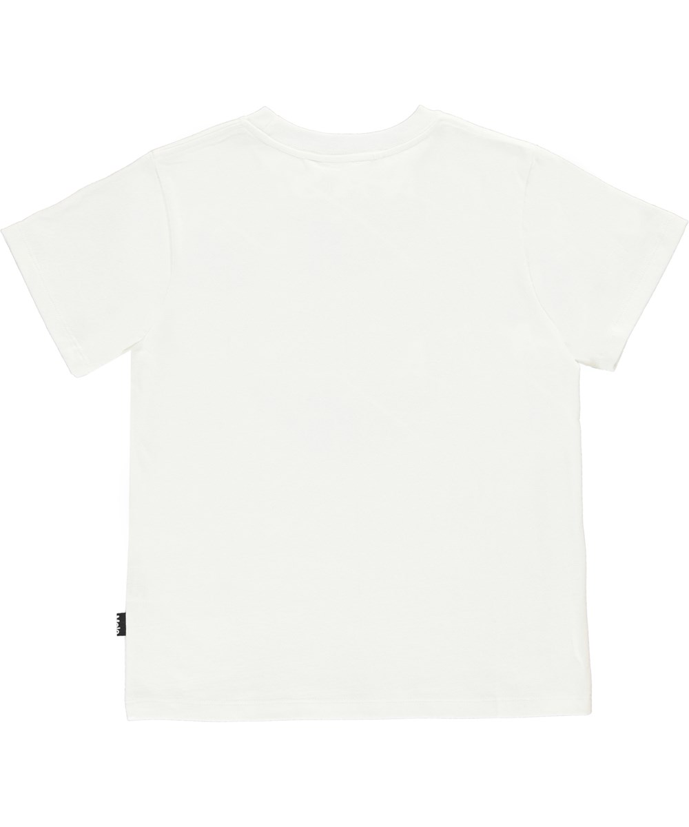 Rame - White - Weißes Öko-Unisex-T-Shirt mit NASA-Aufdruck