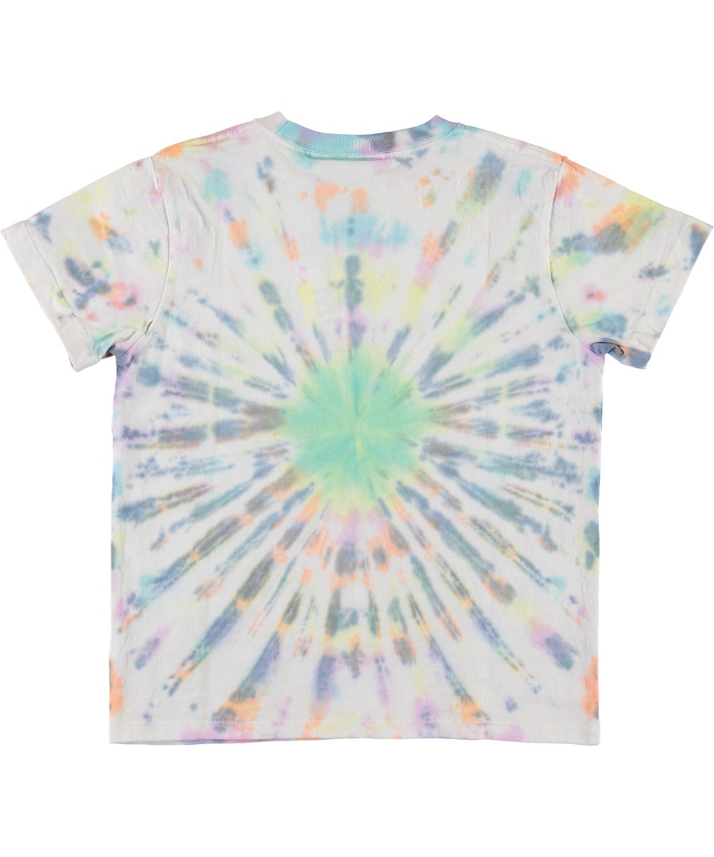 Roxo - Multi Tie Dye - Unisex Batik T-Shirt