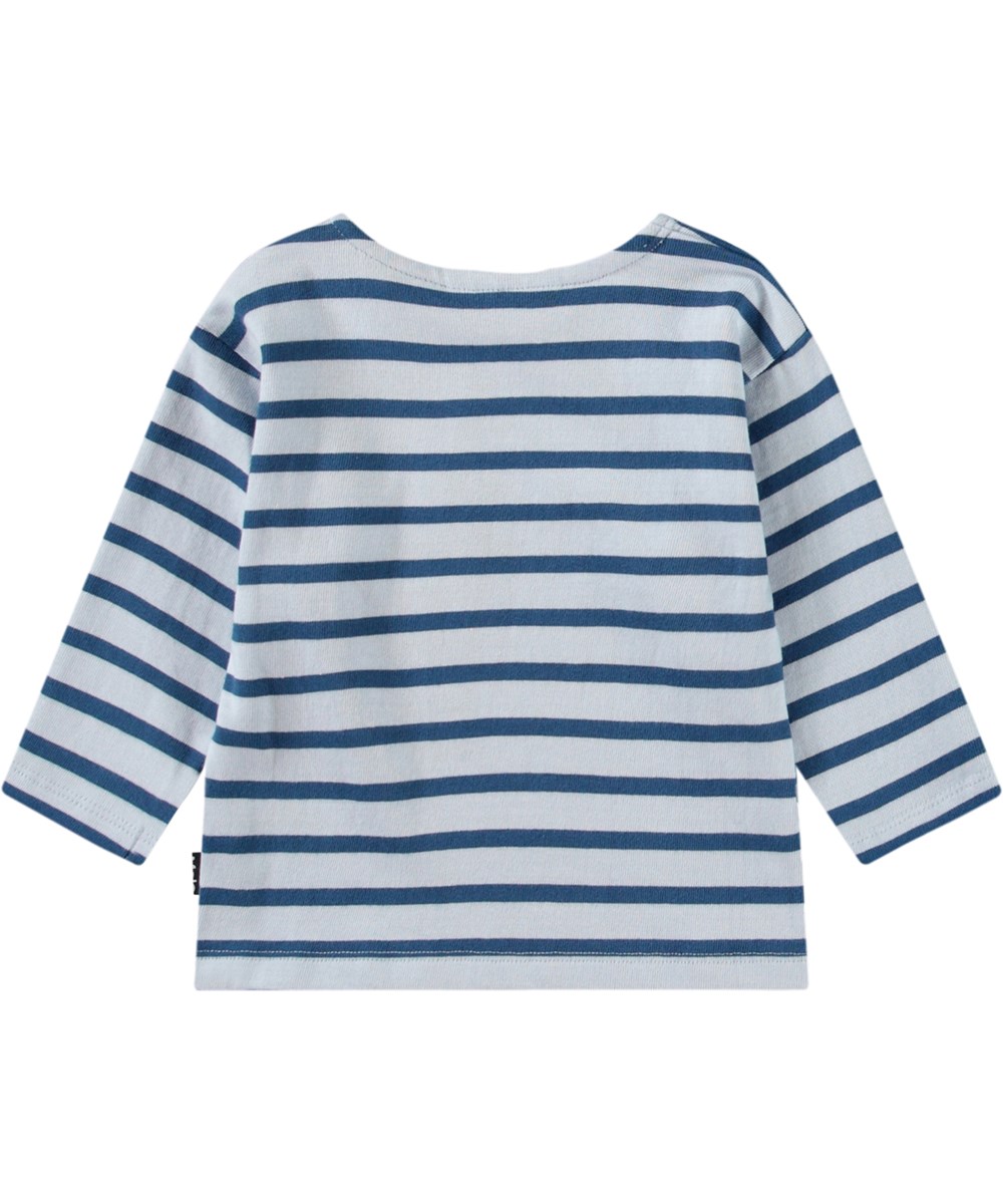 Edarko - Lagoa Stripe - Stribet bluse i økologisk bomuld til baby.