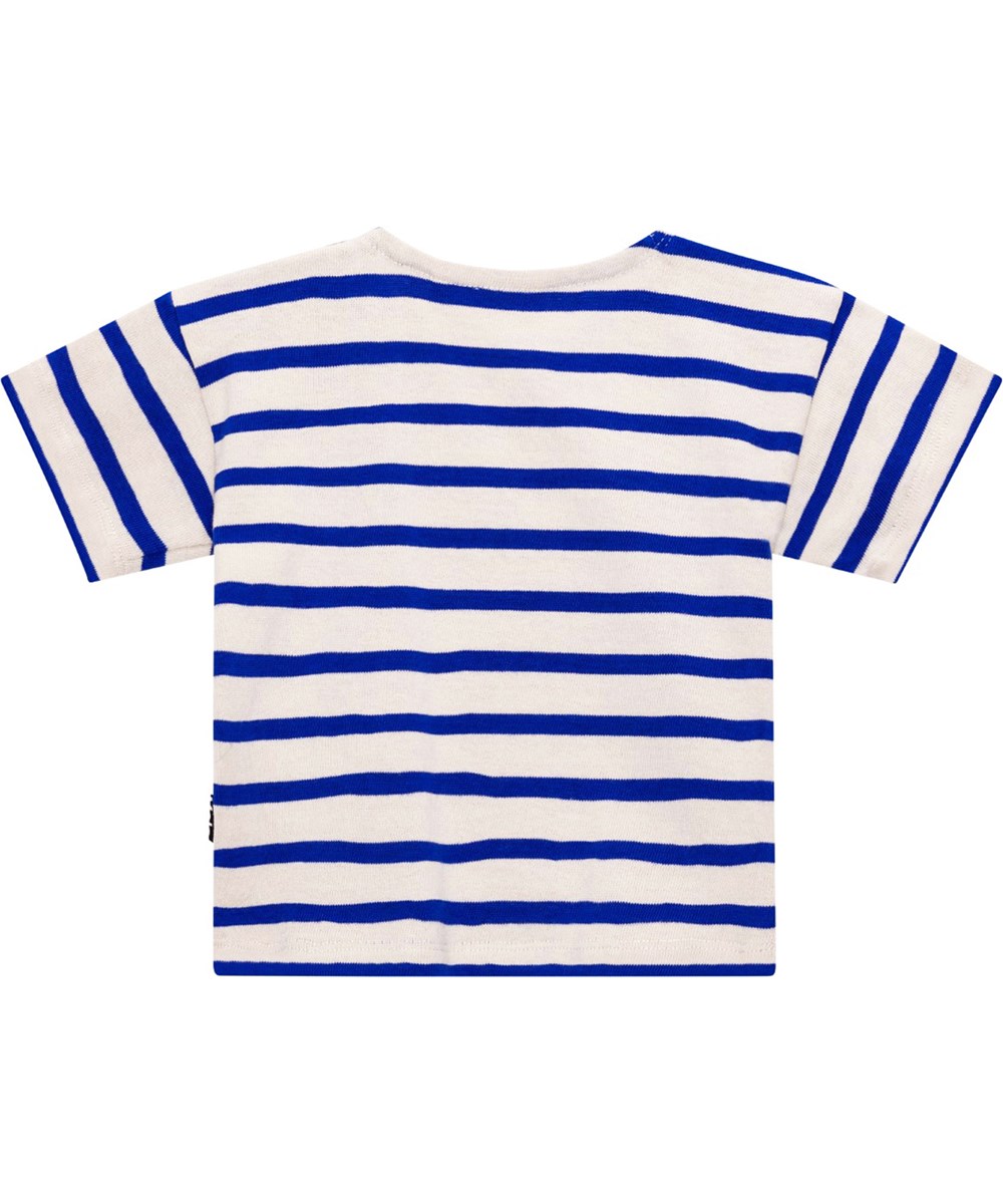 Eivor - Reef Stripe - Stribet t-shirt til de mindste i blødt økologisk bomuld