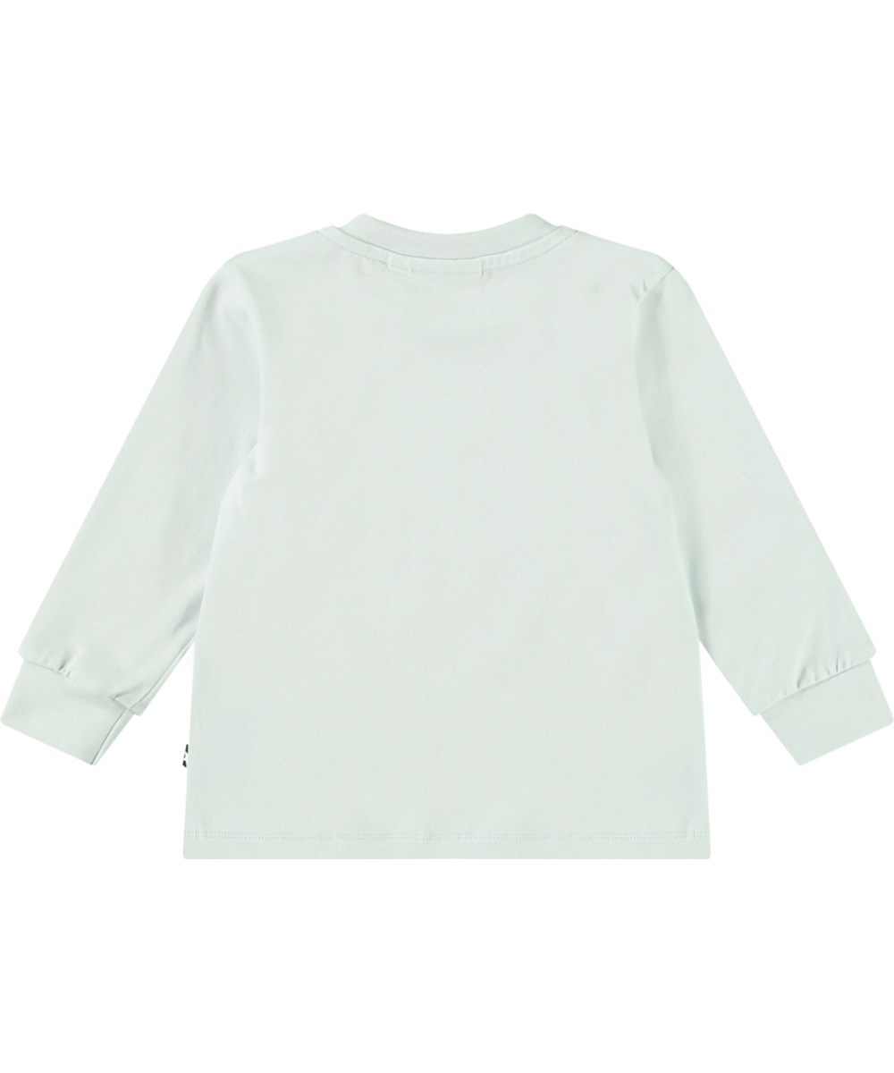 Eloy - Minicross Smile - Økologisk baby bluse med motocross print.