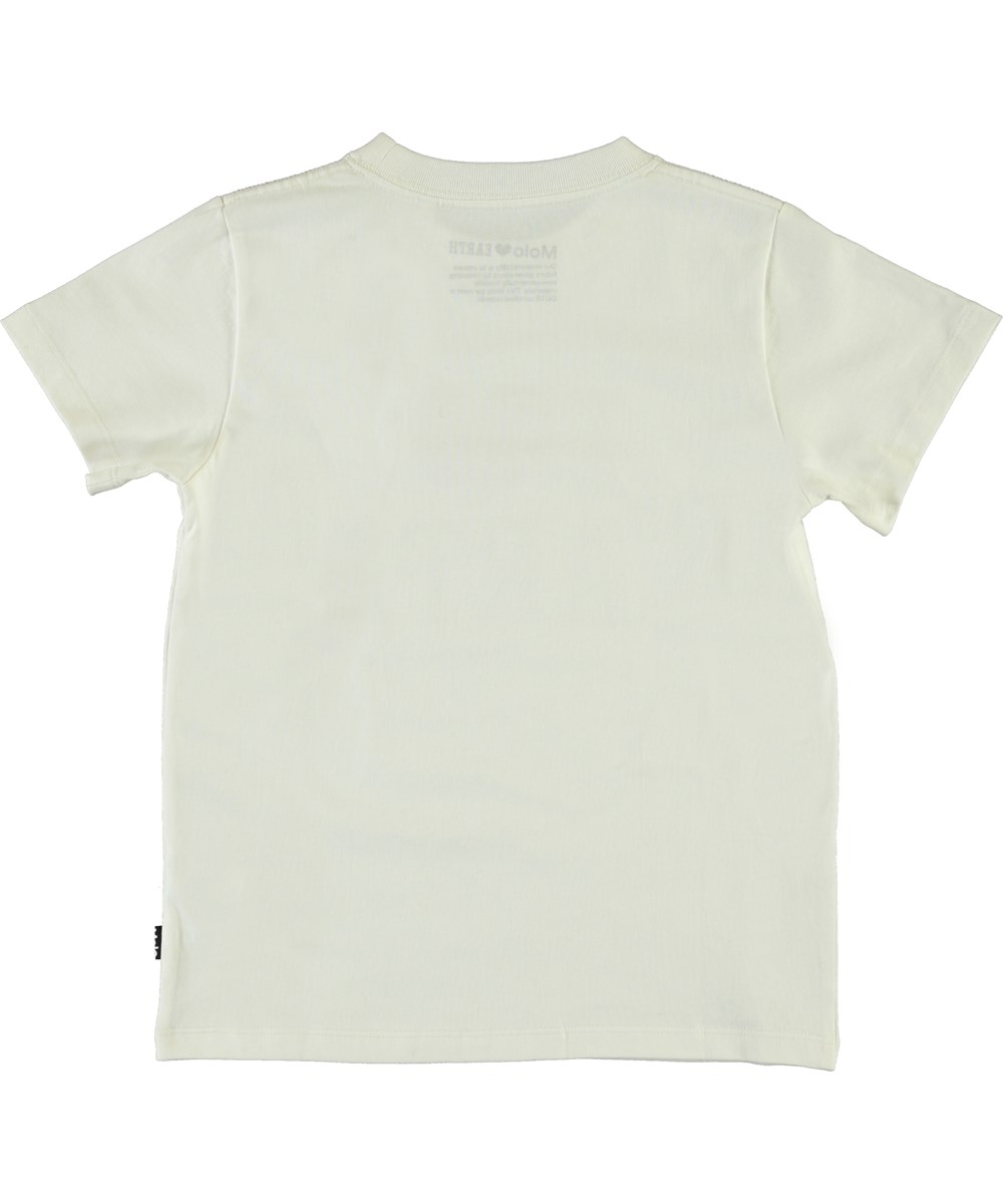 Reeve - White Star - I love earth t-shirt