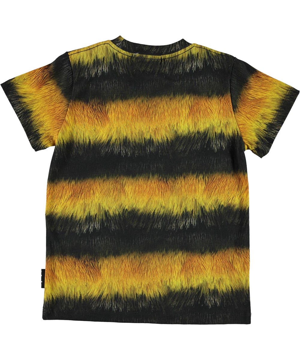 Road - Bee - Økologisk hvid t-shirt med bi bee nice