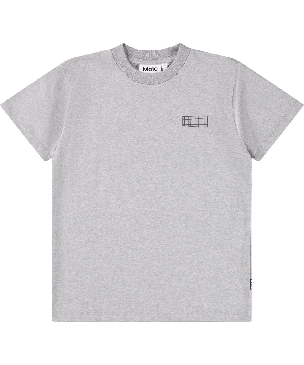 Roxo 2-pack - Navy Grey - Økologisk 2-pack t-shirt blå og grå