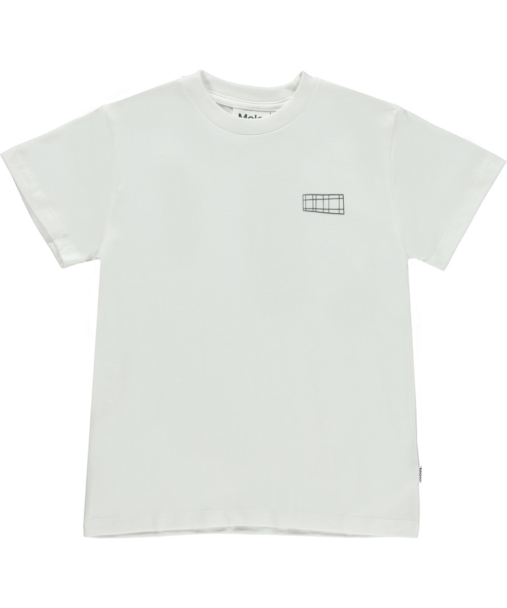 Roxo - White - Økologisk hvid unisex t-shirt
