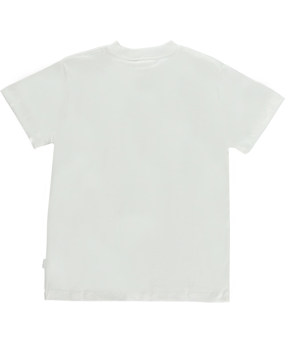 Roxo - White - Økologisk hvid unisex t-shirt