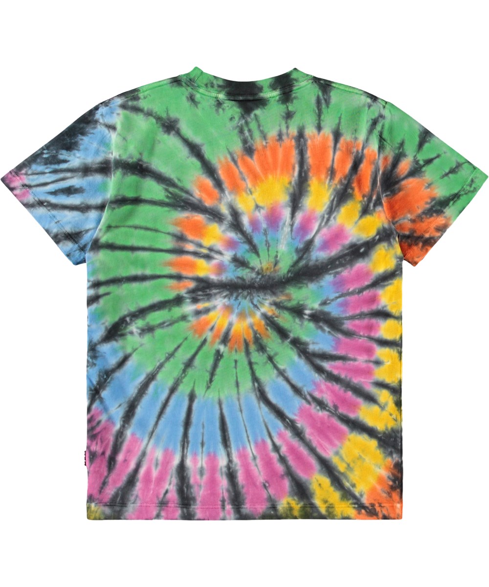 Roxo - Smile Tie Dye - T-shirt i økologisk bomuld til børn