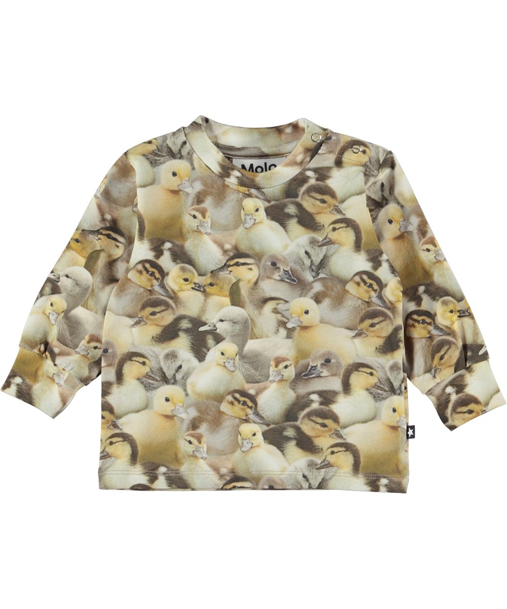 Eloy - Ducklings - Baby top with duckling print 